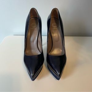 Versace Patent Leather Platform Heels
